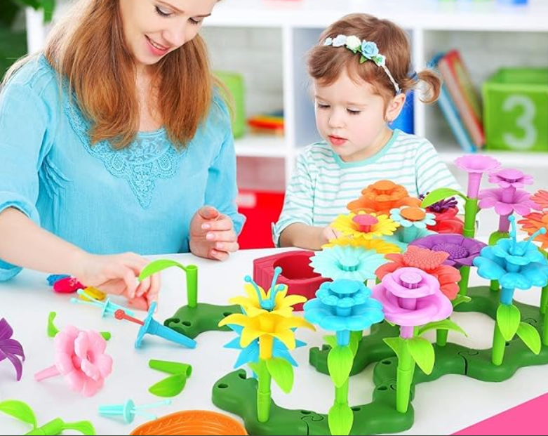 JARDIN DE FLORES DIDACTICO - MONTESSORI